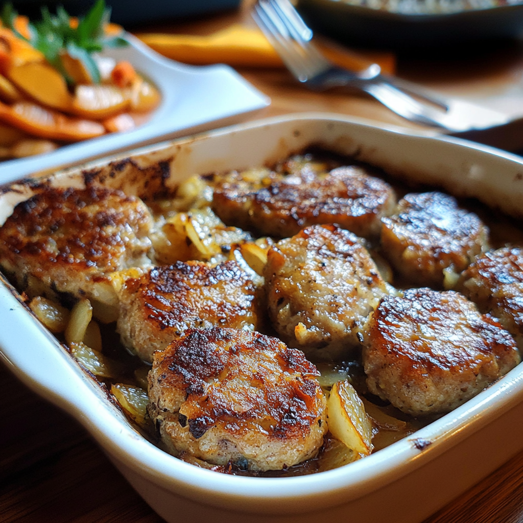 Apple Onion Chicken Breakfast Sausage – Oven Savors