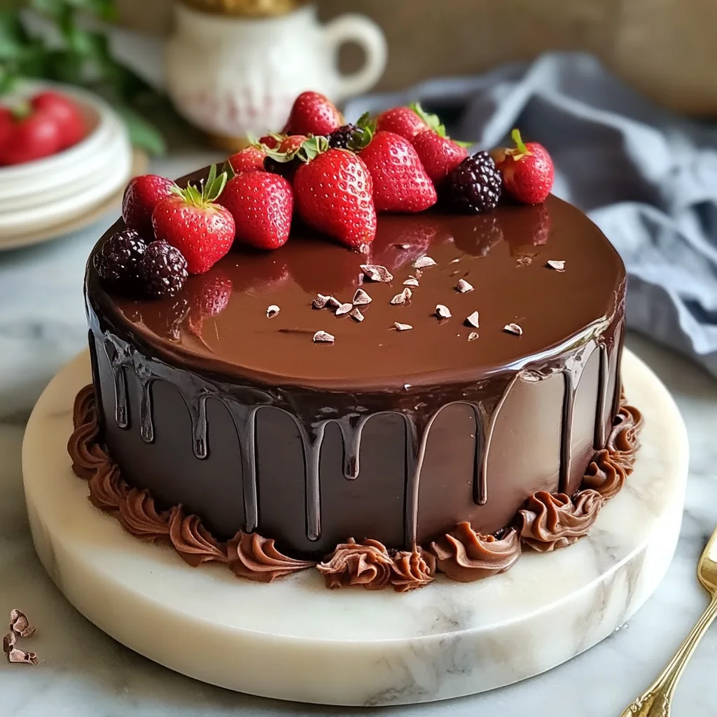 Chocolate Ganache Love Cake: An Incredible Ultimate Recipe – Oven Savors